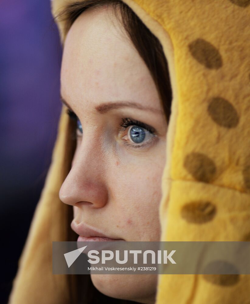 2014 Winter Olympics. Ice hockey. Men. Finland vs. Russia