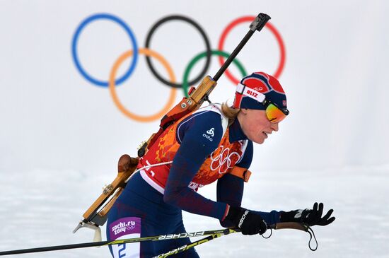 2014 Winter Olympics. Biathlon. Mixed relay