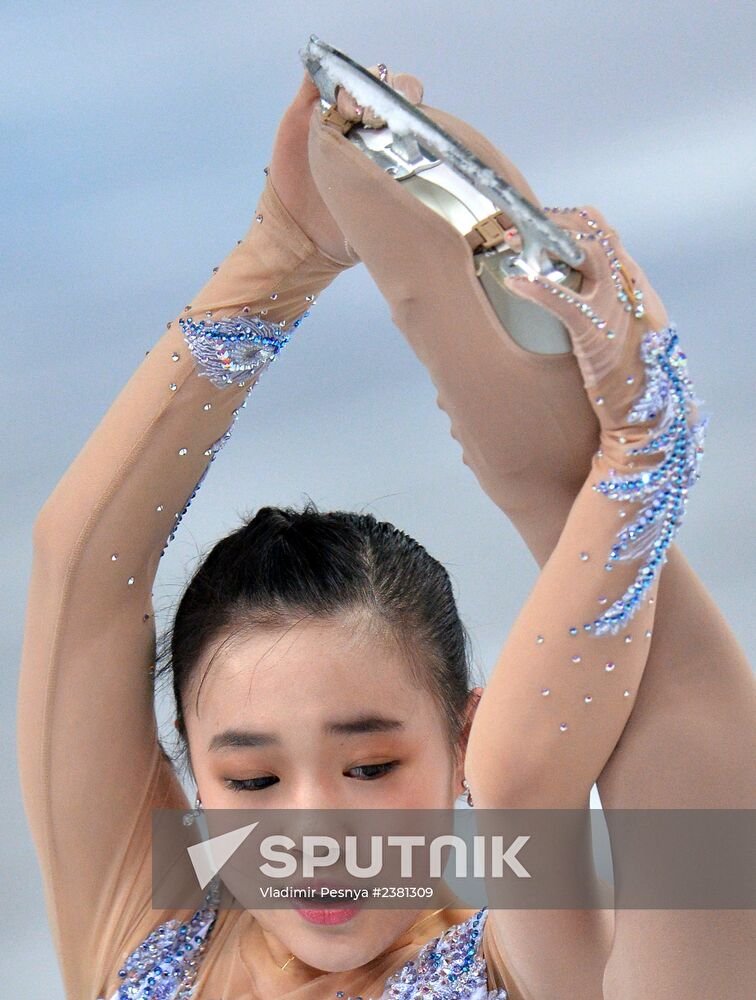 2014 Winter Olympics. Figure skating. Women. Short program