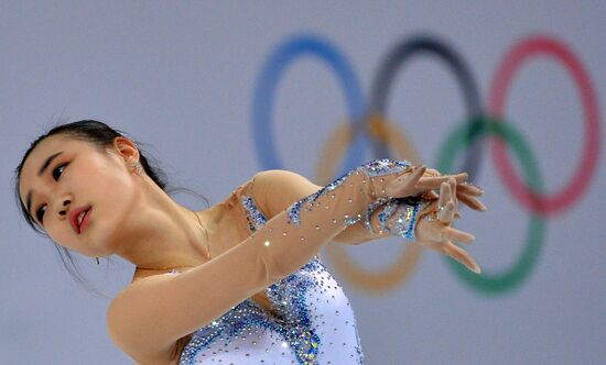 2014 Winter Olympics. Figure skating. Women. Short program