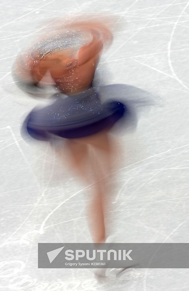2014 Winter Olympics. Figure skating. Women. Short program