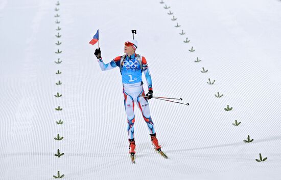 2014 Winter Olympics. Biathlon. Mixed relay