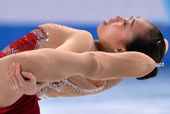 2014 Winter Olympics. Figure skating. Women. Short program