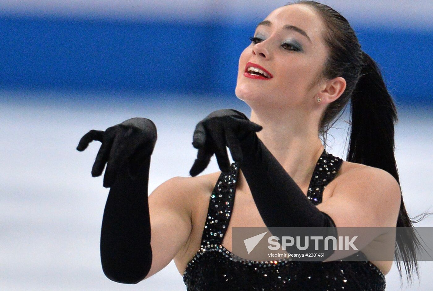 2014 Winter Olympics. Figure skating. Women. Short program