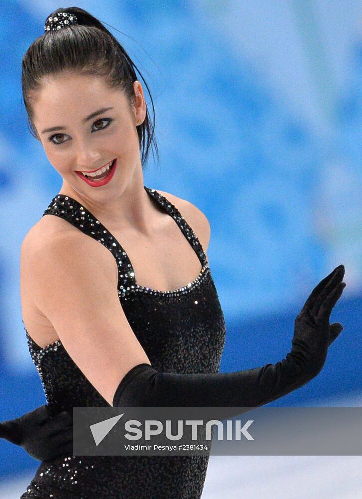 2014 Winter Olympics. Figure skating. Women. Short program