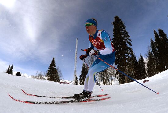 2014 Winter Olympics. Cross-country skiing. Men. Team sprint