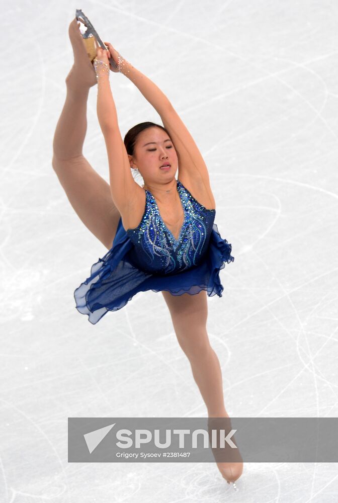 2014 Winter Olympics. Figure skating. Women. Short program