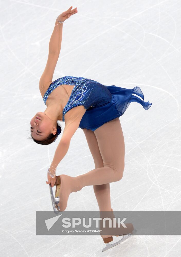 2014 Winter Olympics. Figure skating. Women. Short program