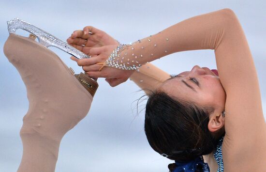 2014 Winter Olympics. Figure skating. Women. Short program