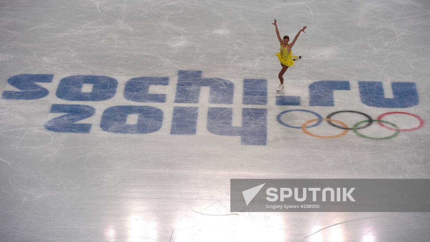 2014 Winter Olympics. Figure skating. Women. Short program