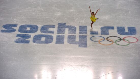 2014 Winter Olympics. Figure skating. Women. Short program