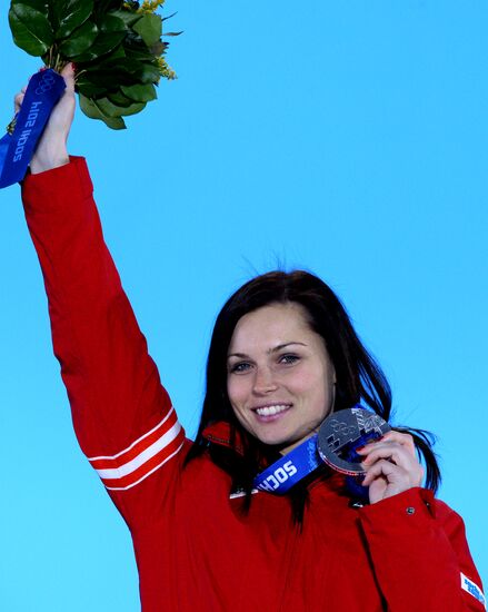 2014 Winter Olympics. Medal ceremony. Day Twelve