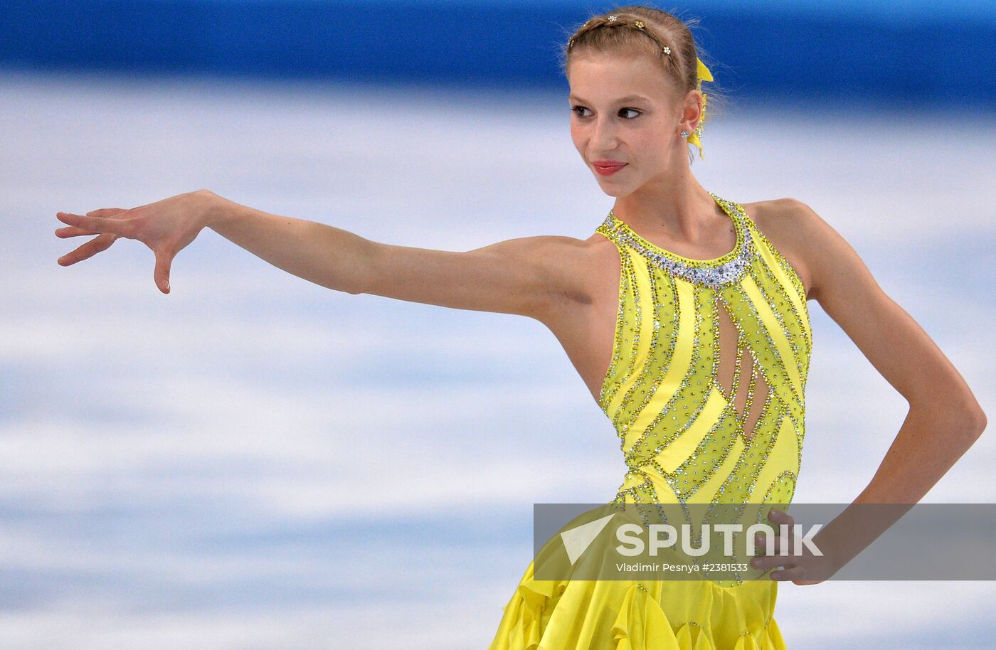 2014 Winter Olympics. Figure skating. Women. Short program