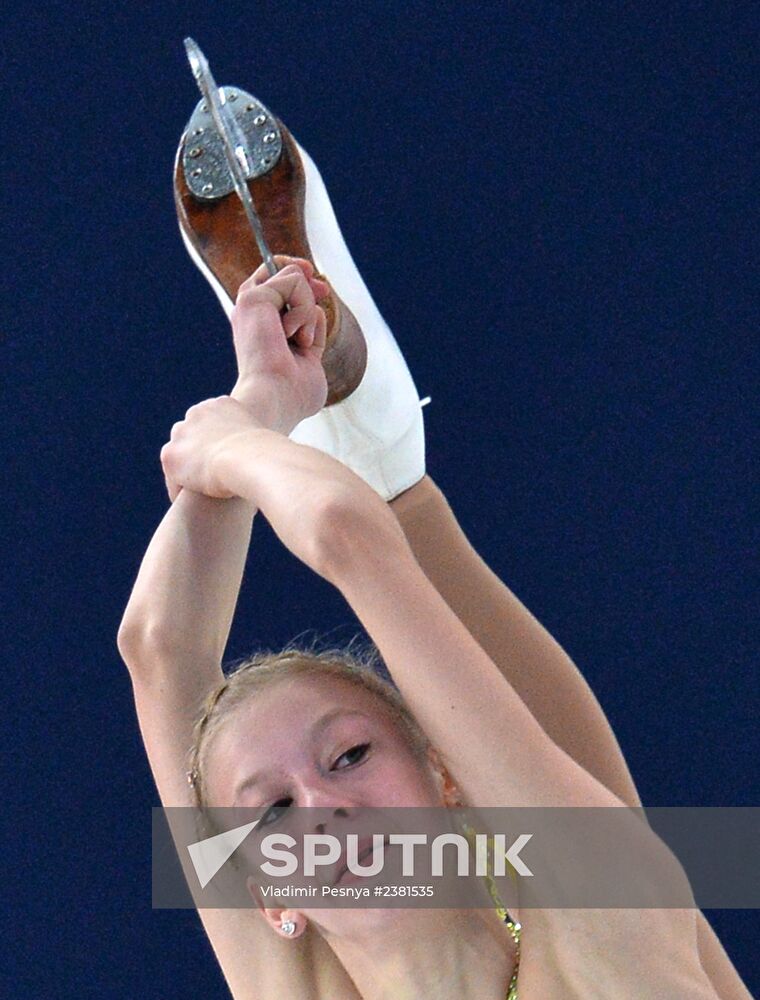 2014 Winter Olympics. Figure skating. Women. Short program