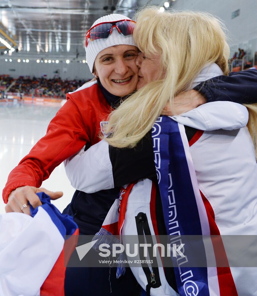 2014 Olympics. Speed skating. Women. 5000m