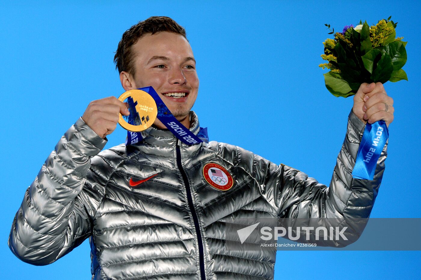 2014 Winter Olympics. Medal ceremony. Day Twelve