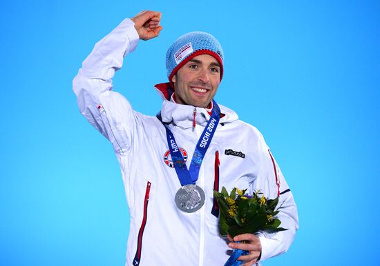 2014 Winter Olympics. Medal ceremony. Day Twelve