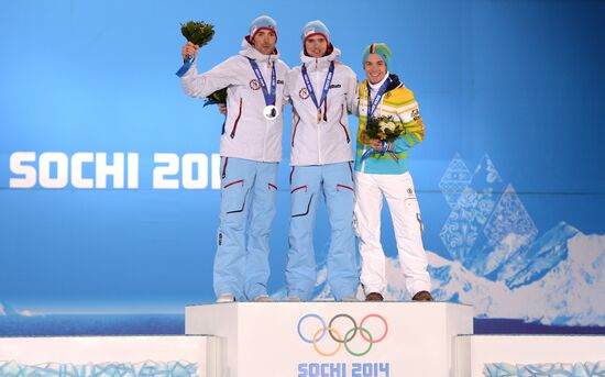 2014 Olympics. Medal ceremony. Day Twelve