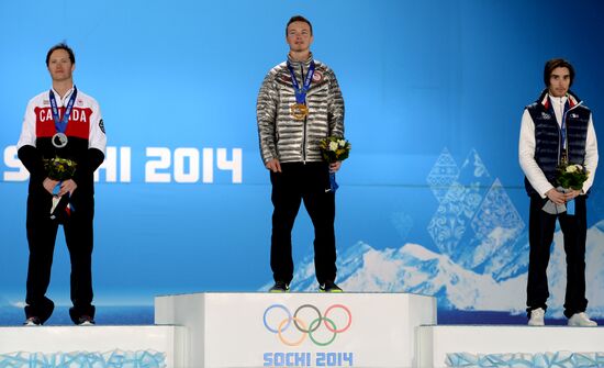 2014 Winter Olympics. Medal ceremony. Day Twelve