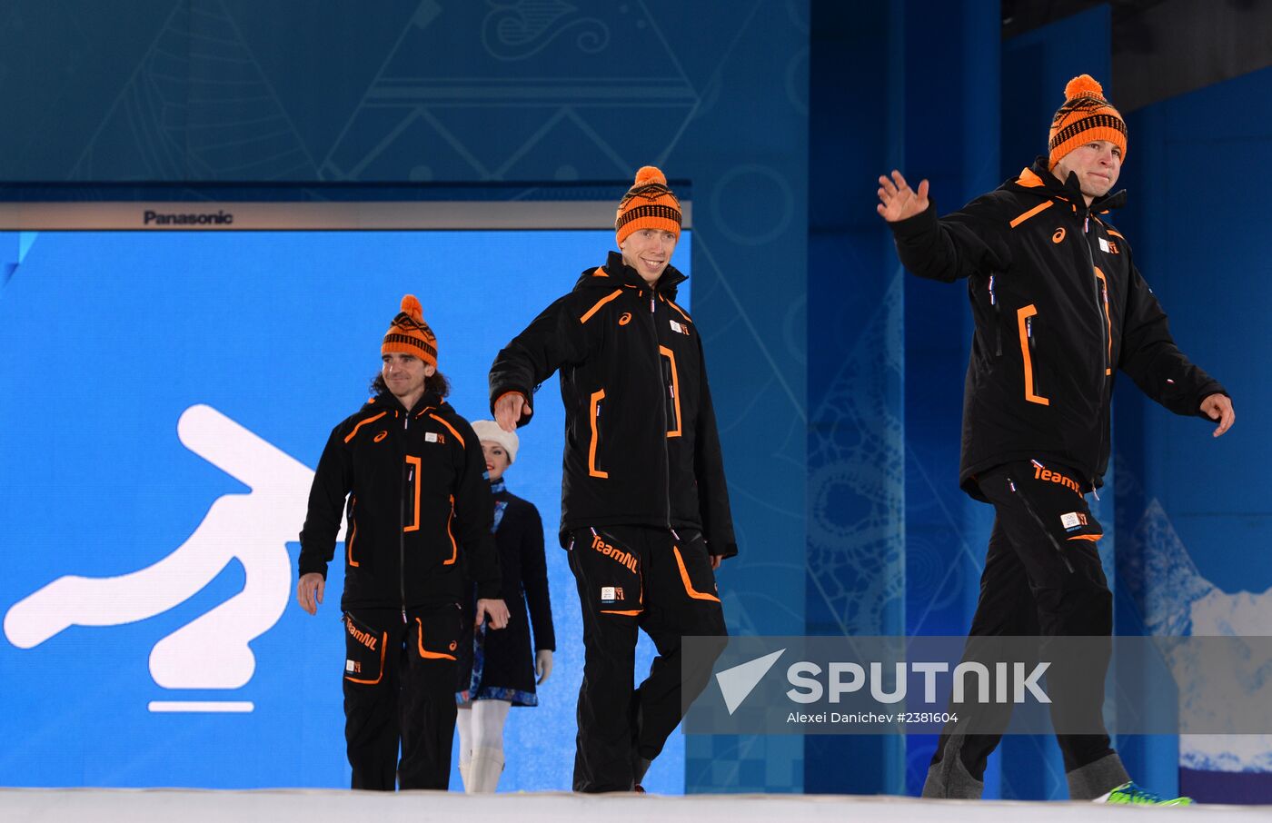 2014 Olympics. Medal ceremony. Day Twelve