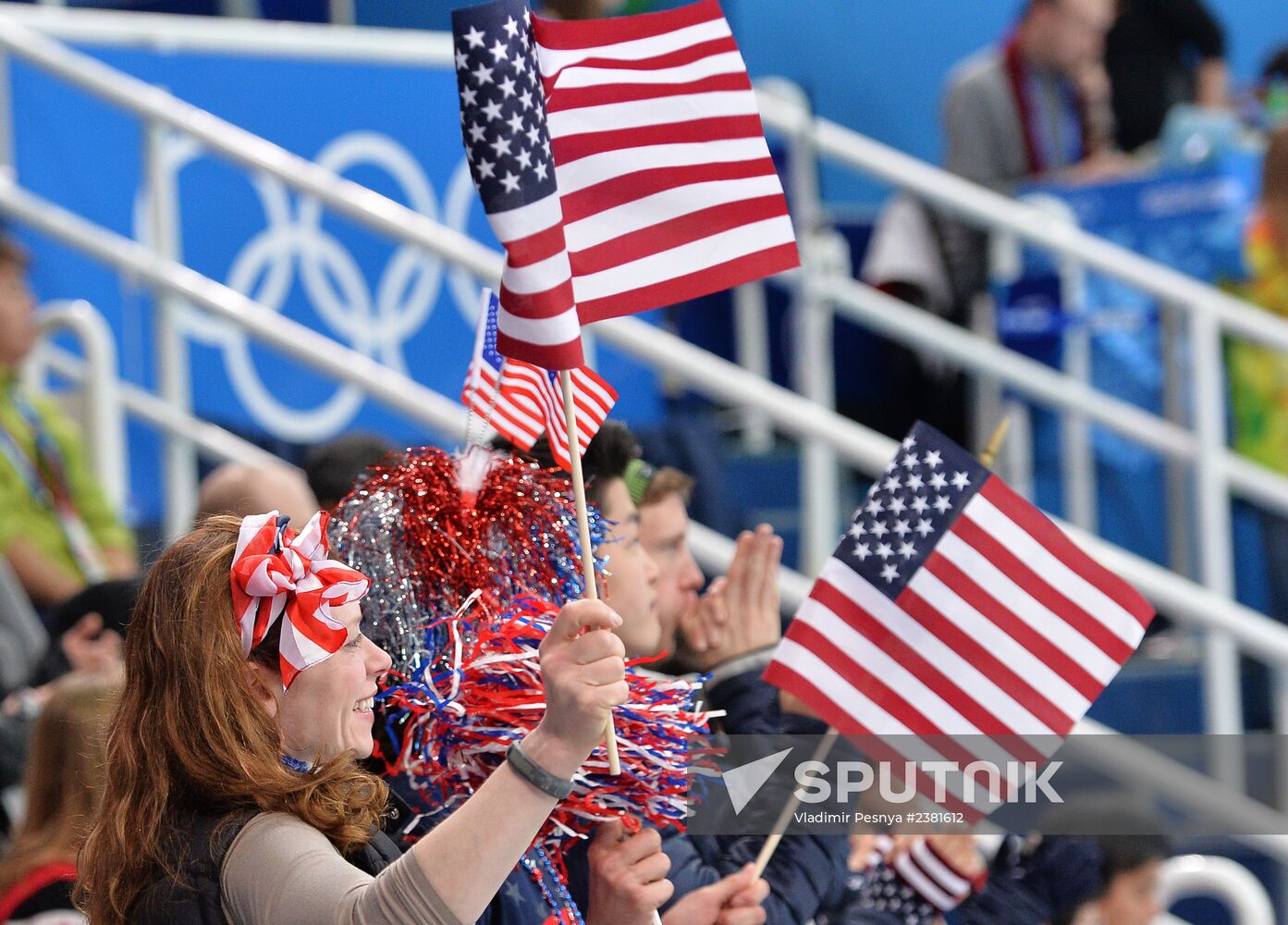 2014 Winter Olympics. Medal ceremony. Day Twelve