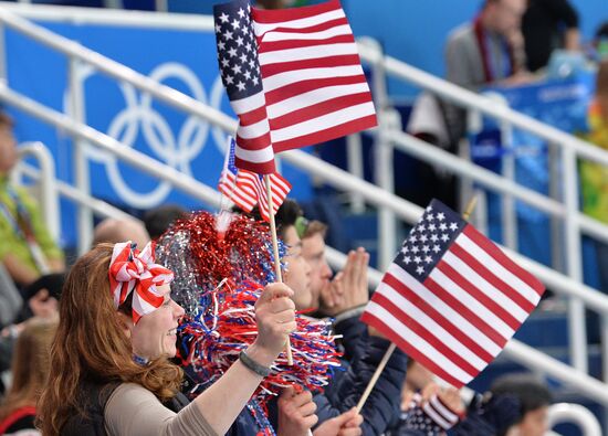 2014 Winter Olympics. Medal ceremony. Day Twelve