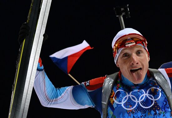 2014 Winter Olympics. Biathlon. Mixed relay