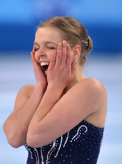 2014 Winter Olympics. Figure skating. Women. Short program