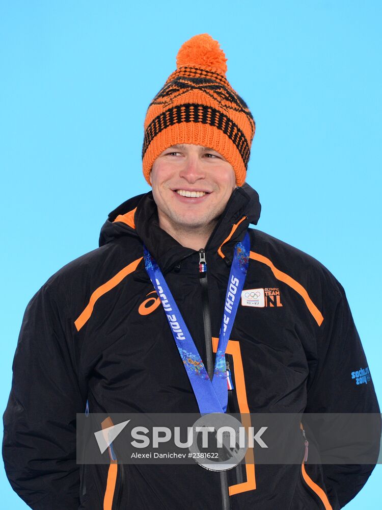 2014 Winter Olympics. Medal ceremony. Day Twelve