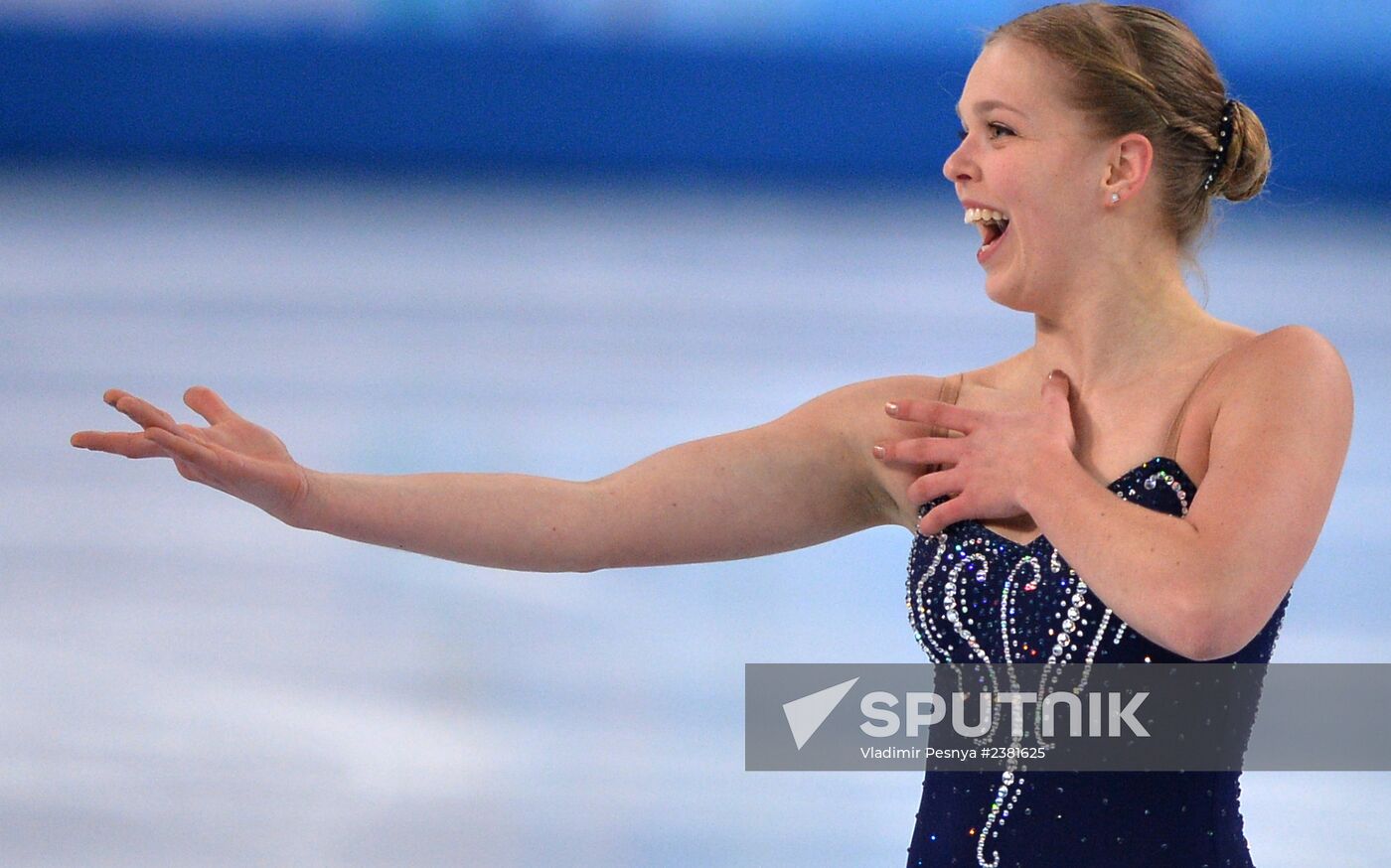 2014 Winter Olympics. Figure skating. Women. Short program