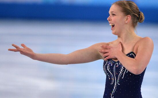 2014 Winter Olympics. Figure skating. Women. Short program