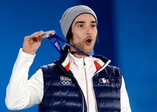 2014 Winter Olympics. Medal ceremony. Day Twelve