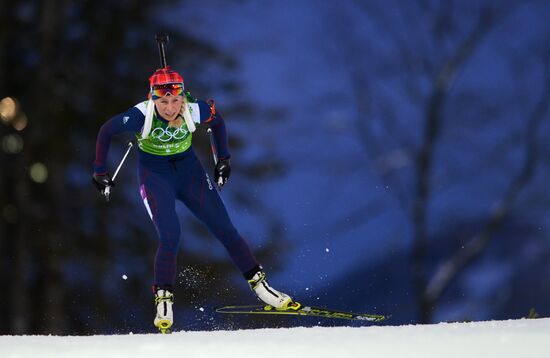 2014 Winter Olympics. Biathlon. Mixed relay