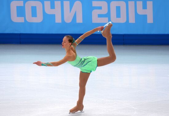 2014 Winter Olympics. Figure skating. Women. Short program