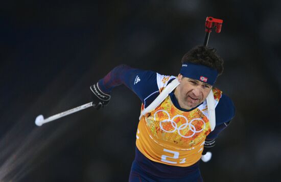 2014 Winter Olympics. Biathlon. Mixed relay