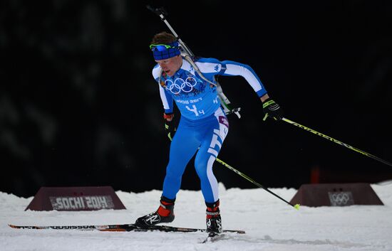 2014 Winter Olympics. Biathlon. Mixed relay