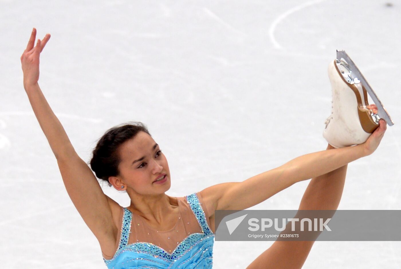2014 Winter Olympics. Figure skating. Women. Short program