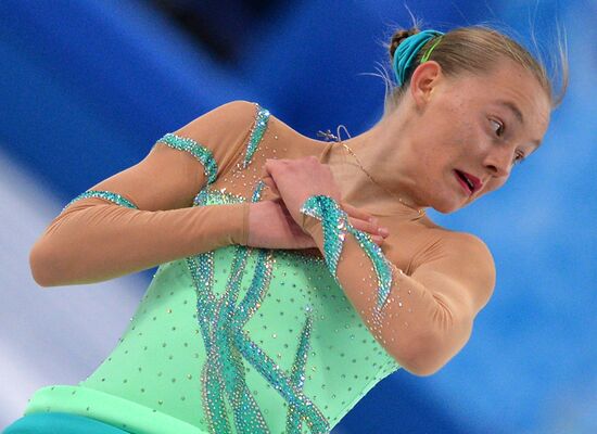 2014 Winter Olympics. Figure skating. Women. Short program