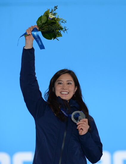 2014 Winter Olympics. Medal ceremony. Day Twelve