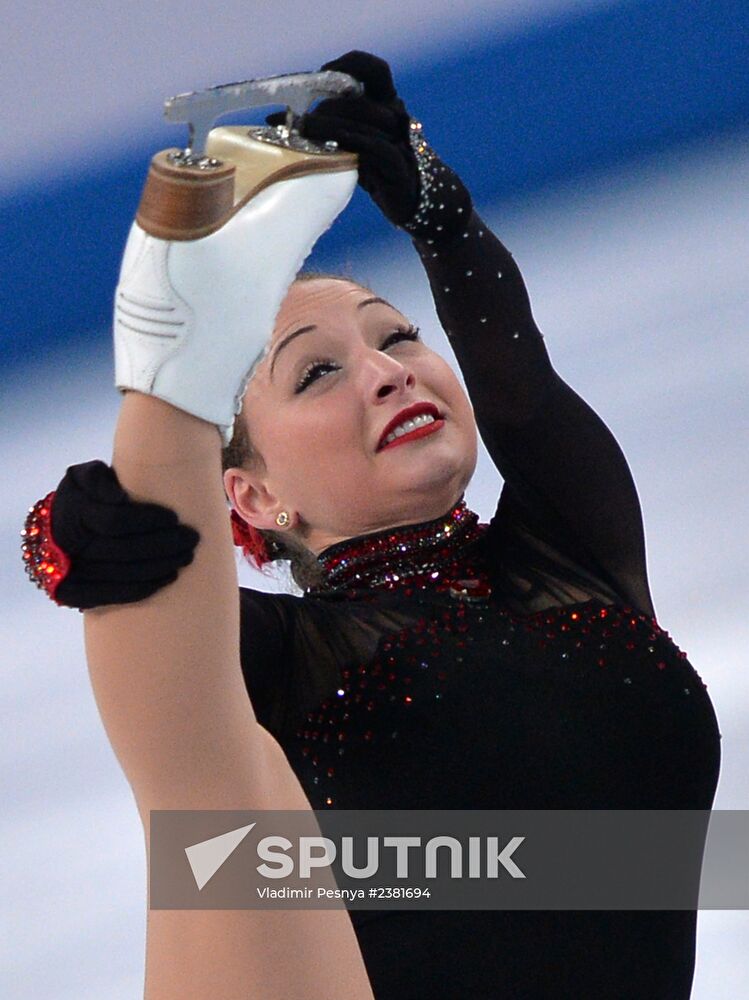 2014 Winter Olympics. Figure skating. Women. Short program