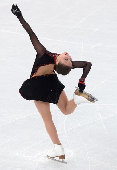 2014 Winter Olympics. Figure skating. Women. Short program
