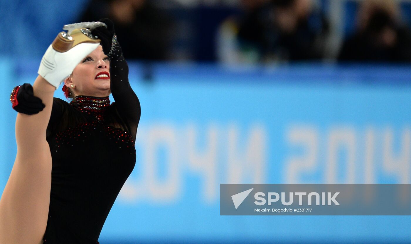 2014 Winter Olympics. Figure skating. Women. Short program