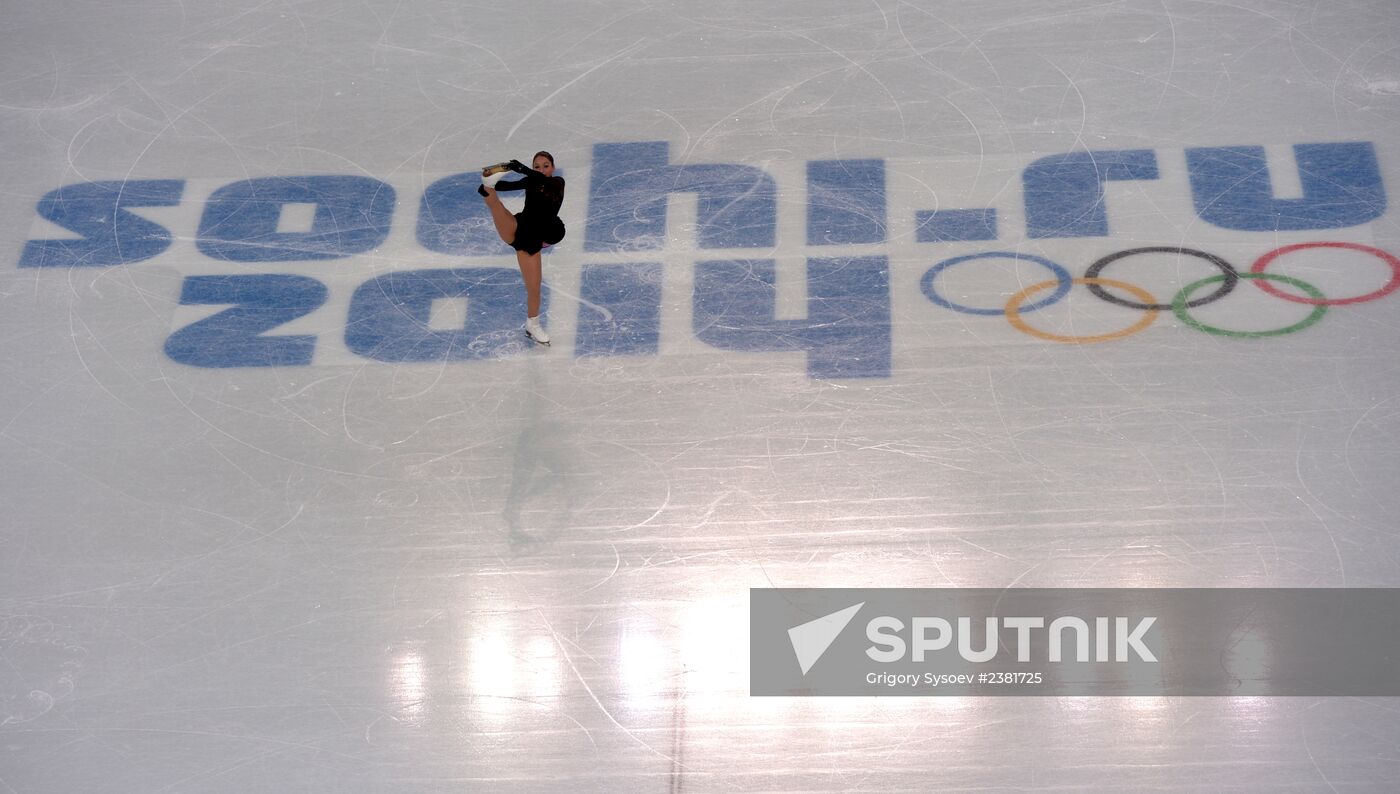 2014 Winter Olympics. Figure skating. Women. Short program