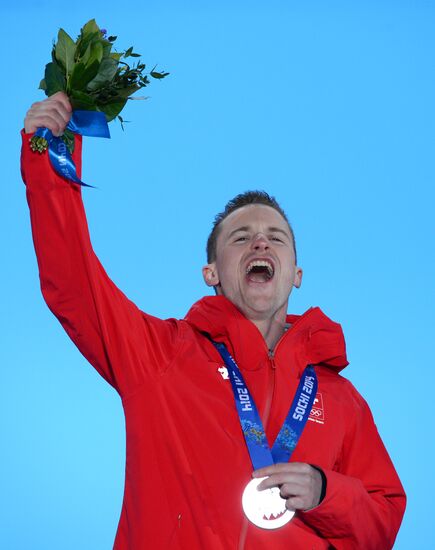 2014 Winter Olympics. Medal ceremony. Day Twelve