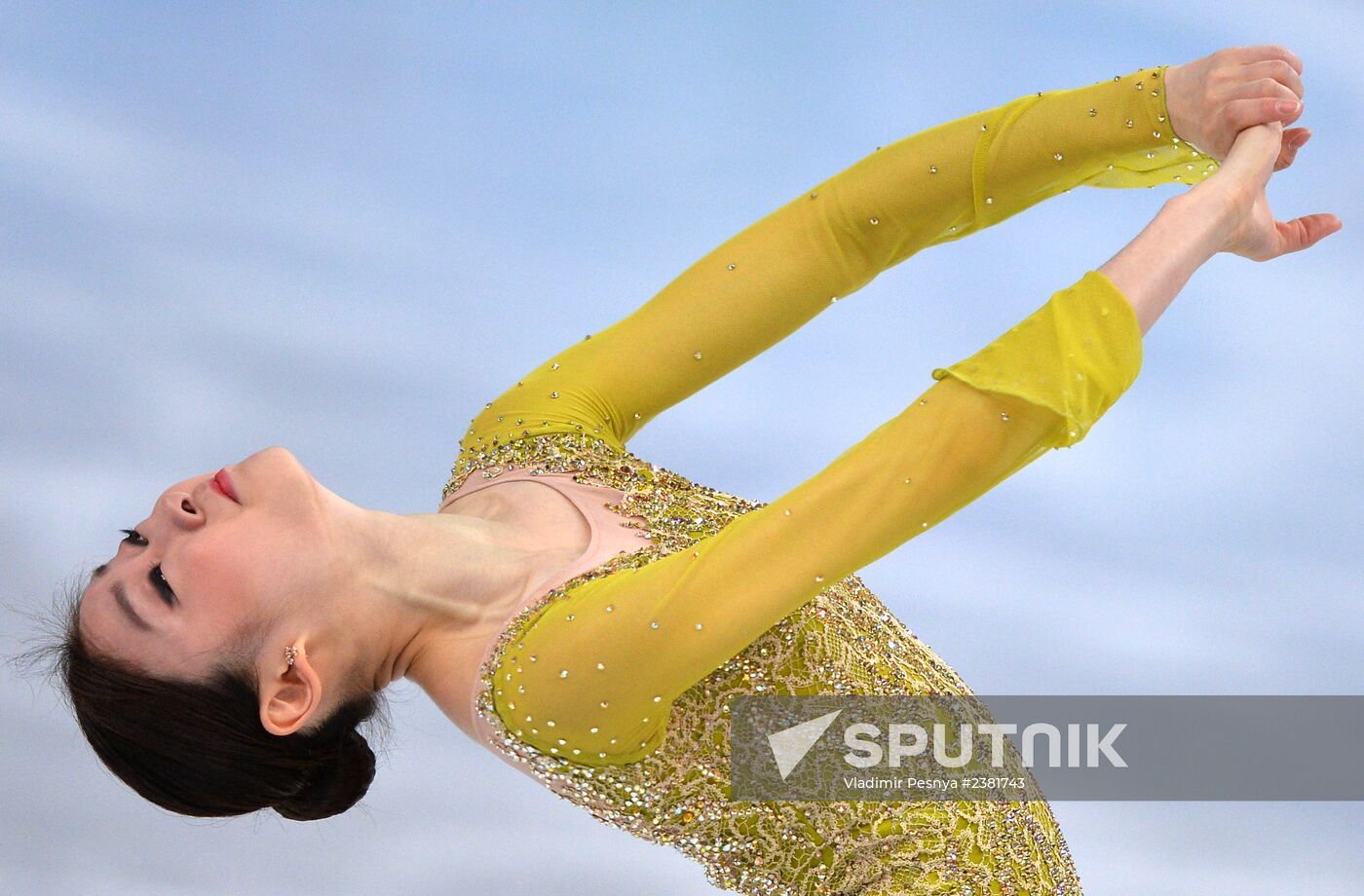 2014 Winter Olympics. Figure skating. Women. Short program
