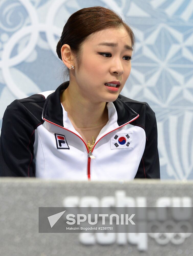 2014 Winter Olympics. Figure skating. Women. Short program