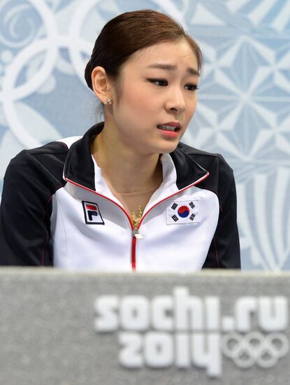 2014 Winter Olympics. Figure skating. Women. Short program