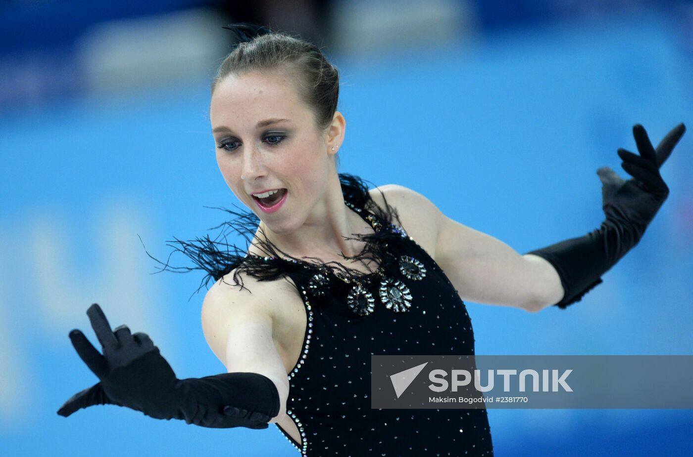 2014 Winter Olympics. Figure skating. Women. Short program