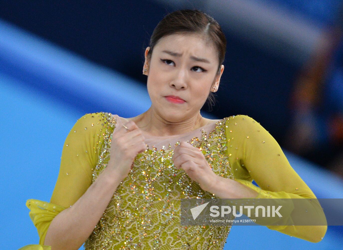 2014 Winter Olympics. Figure skating. Women. Short program