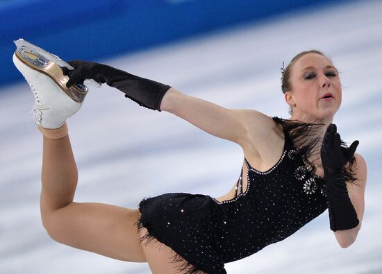 2014 Winter Olympics. Figure skating. Women’s singles. Short program